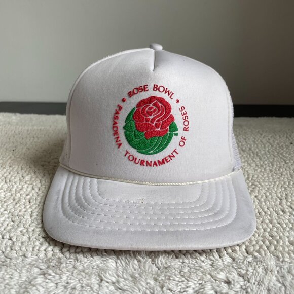Other - VINTAGE ROSE BOWL NCAA FOOTBALL MESH SNAPBACK TRUCKER HAT ADULT OSFA CAP
